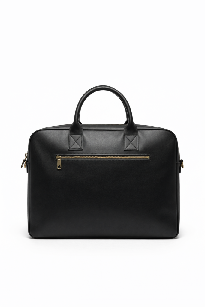Porte documents Atlas Noir – Cuir premium