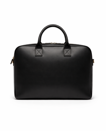 Porte documents Atlas Noir – Cuir premium