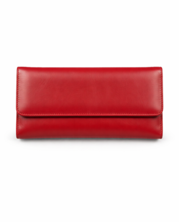 Portefeuille Chic en Cuir Véritable Style Moderne