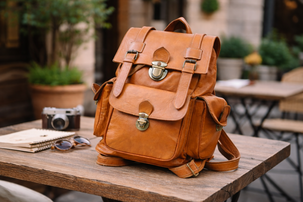 Sac à dos Atlas Heritage Cuir artisanal intemporel