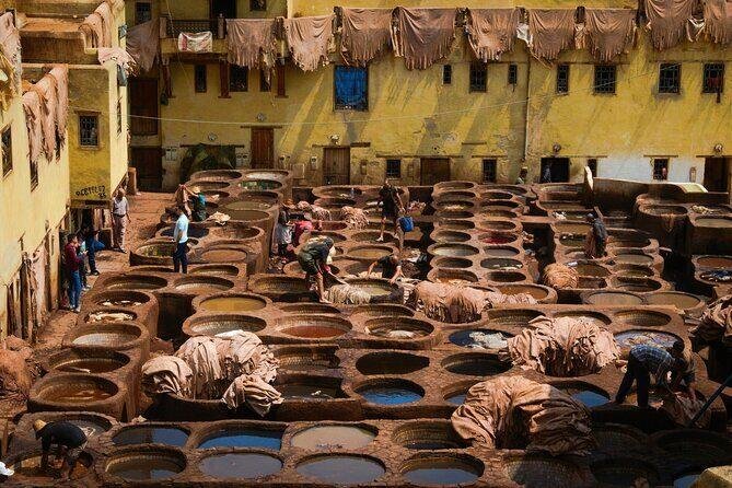 Traditional Moroccan craftsmanship in Fez
