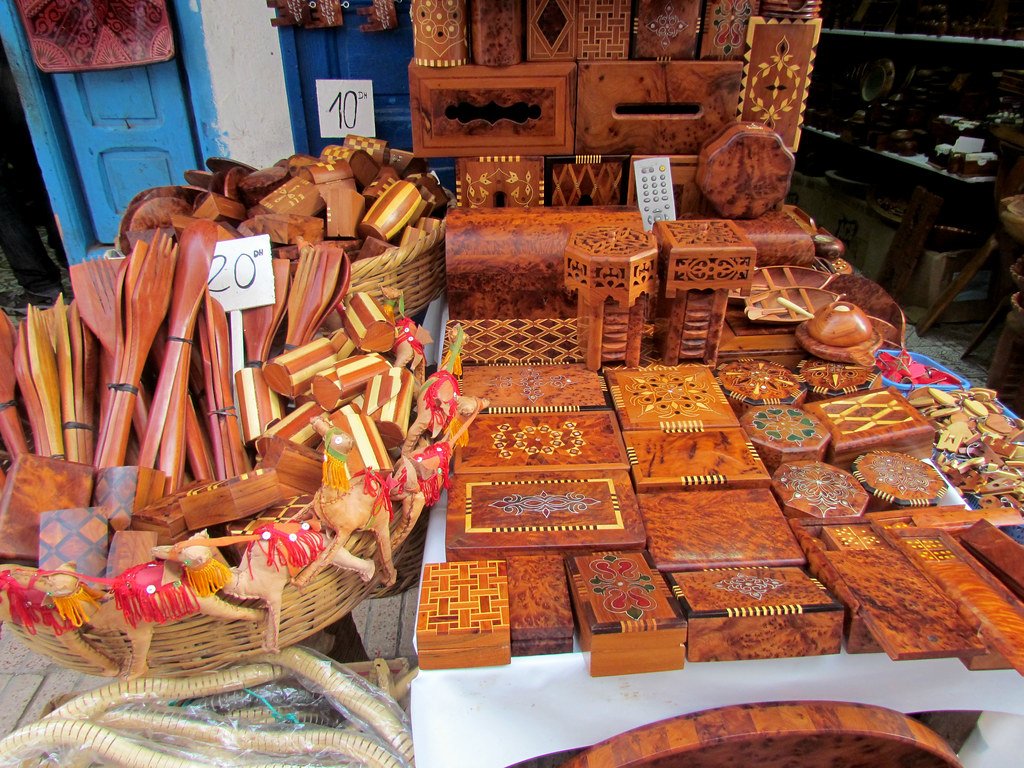 Moroccan handcrafted wood products